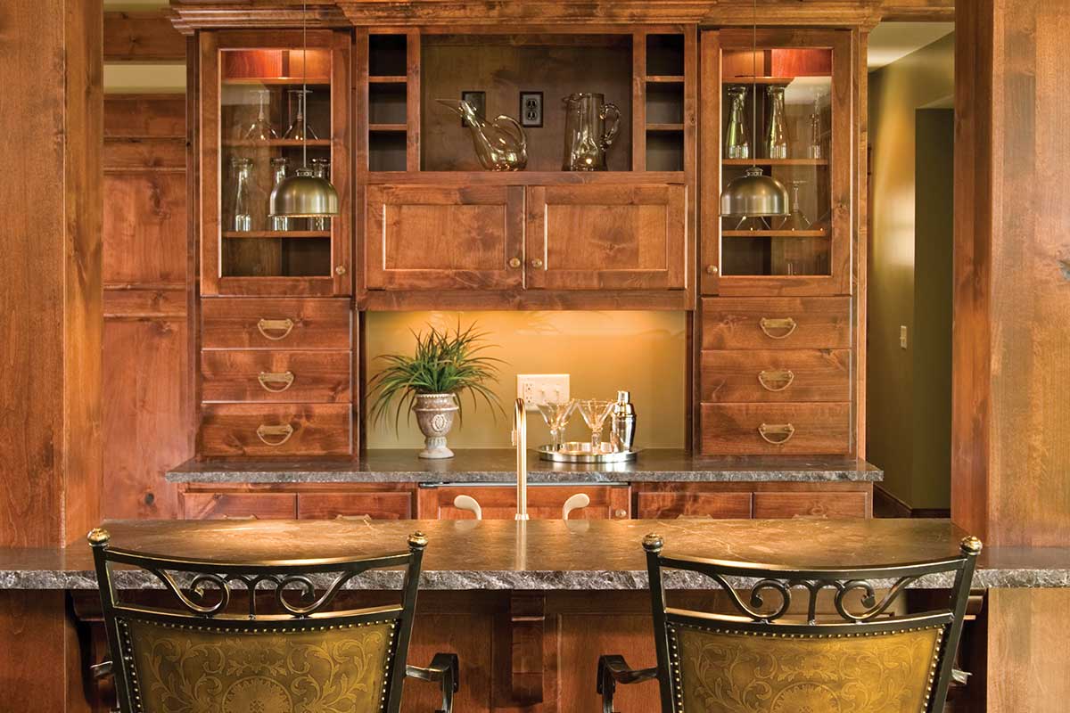 18 custom bar cabinets Or
