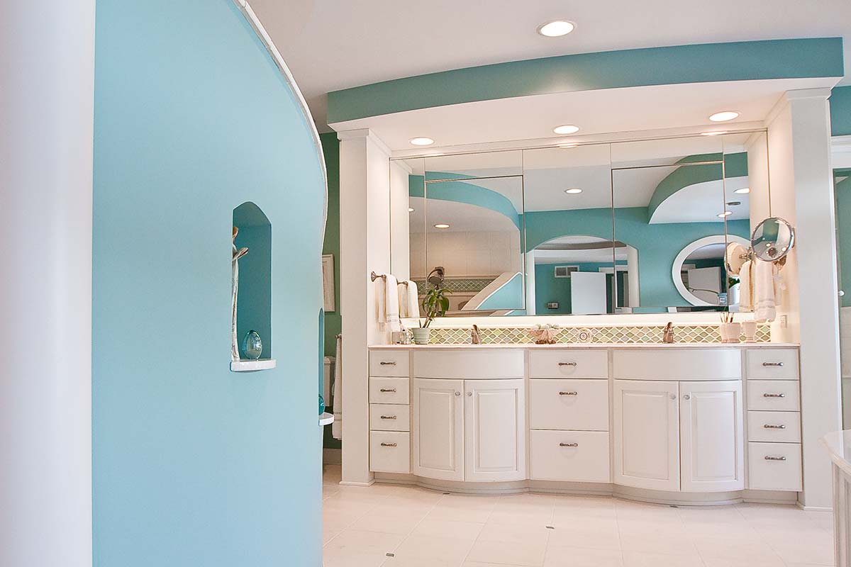 14 custom bathroom cabinets Cr